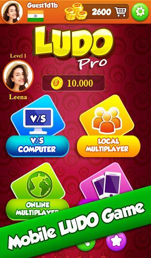 Ludo Pro : King of Ludo Online - Gameplay image of android game