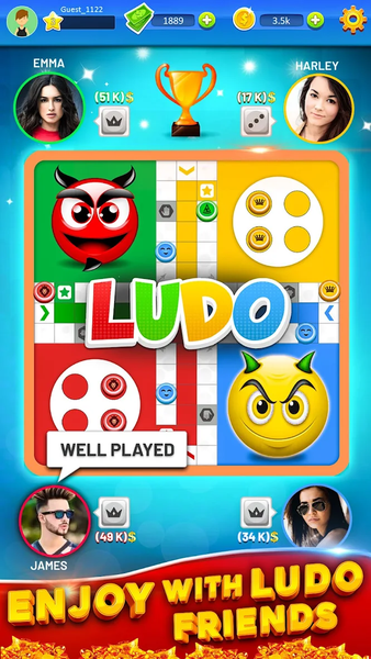 Ludo Luck - عکس بازی موبایلی اندروید