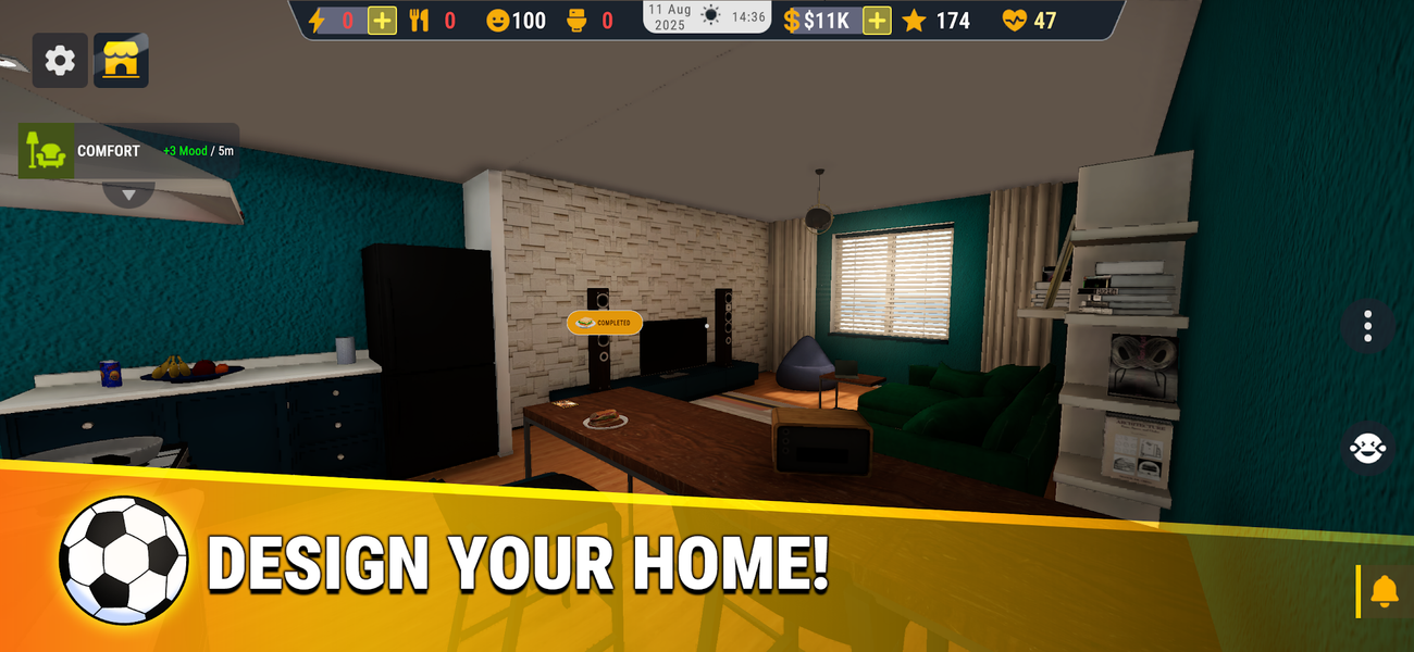 Soccer Life Simulator - عکس بازی موبایلی اندروید
