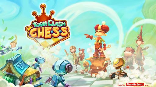 Тoon Clash Chess - Gameplay image of android game