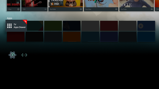 TV Apps Drawer Free - عکس برنامه موبایلی اندروید