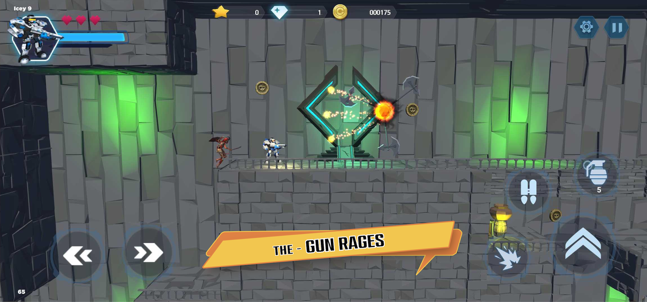 Blaster Blade - War of Galaxy - عکس بازی موبایلی اندروید