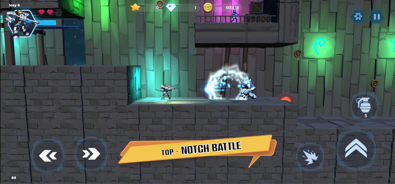 Blaster Blade - War of Galaxy - عکس بازی موبایلی اندروید