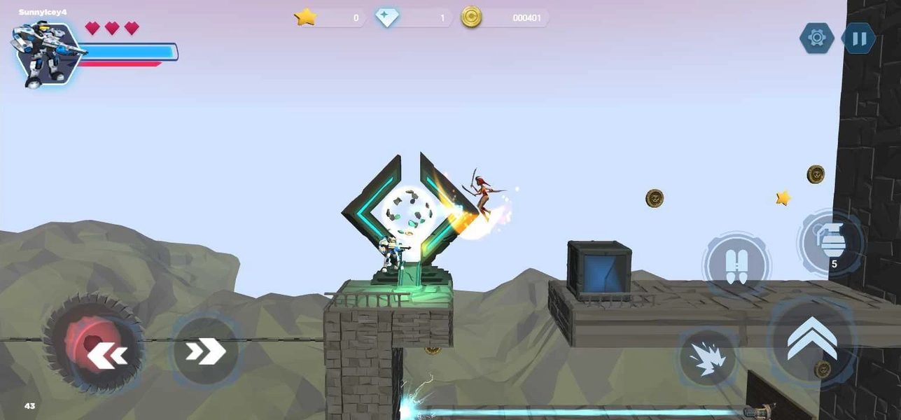 Blaster Blade - War of Galaxy - عکس بازی موبایلی اندروید