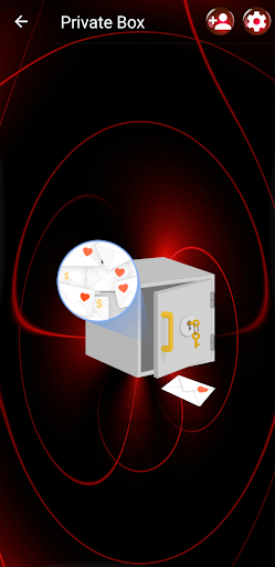 SMS Theme Sphere Red - black - عکس برنامه موبایلی اندروید