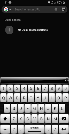 Keyboard Theme Gloss White - عکس برنامه موبایلی اندروید