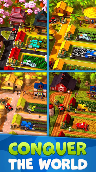 Idle Farm: Farming Simulator - Gameplay image of android game