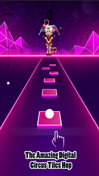 Amazing Digital Circus Hop 3D - Gameplay image of android game