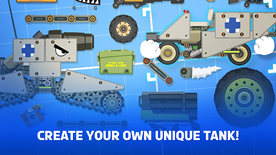 Super Tank Rumble: Origin - عکس بازی موبایلی اندروید