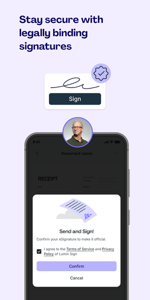 Lumin Sign: Fill and eSign PDF - عکس برنامه موبایلی اندروید