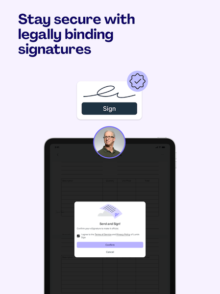 Lumin Sign: Fill and eSign PDF - عکس برنامه موبایلی اندروید