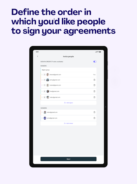 Lumin Sign: Fill and eSign PDF - عکس برنامه موبایلی اندروید