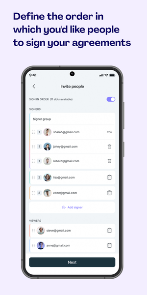 Lumin Sign: Fill and eSign PDF - عکس برنامه موبایلی اندروید