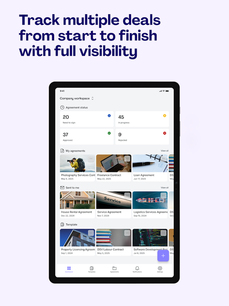 Lumin Sign: Fill and eSign PDF - عکس برنامه موبایلی اندروید