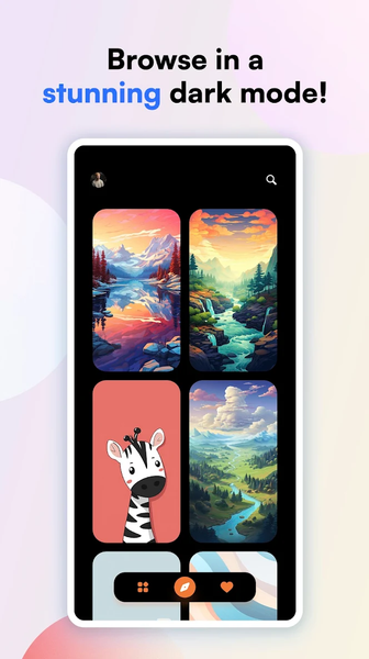 Lumina Wallpapers - Image screenshot of android app