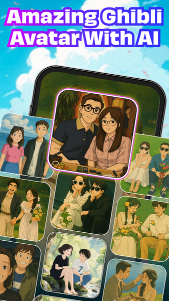 LunaAI: AI Ghibli Generator - Image screenshot of android app