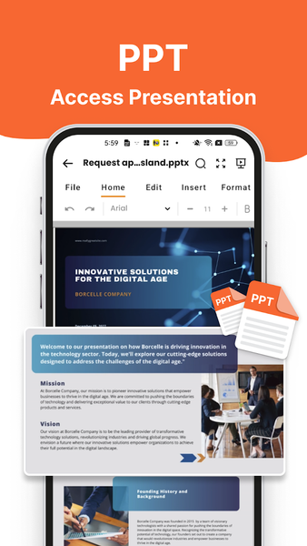 Document Viewer - PDF Reader - عکس برنامه موبایلی اندروید