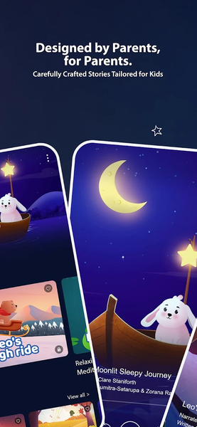 Bedtime stories - Lunabi - عکس برنامه موبایلی اندروید