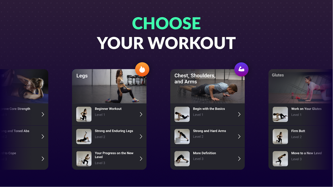 FitHack – Home Workouts - عکس برنامه موبایلی اندروید