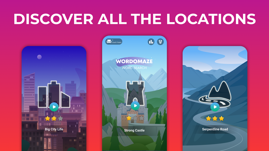 Word Maze – Search Puzzle Game - عکس برنامه موبایلی اندروید