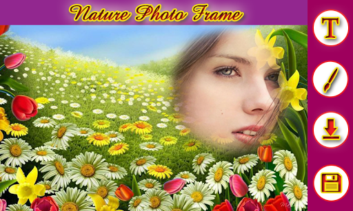 Nature Photo Frames - Nature Photo Editer App - عکس برنامه موبایلی اندروید