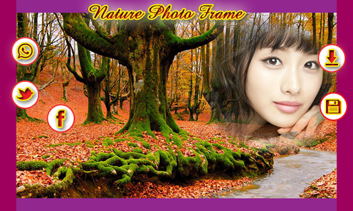 Nature Photo Frames - Nature Photo Editer App - Image screenshot of android app