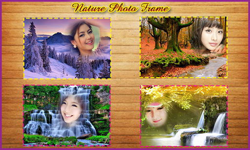 Nature Photo Frames - Nature Photo Editer App - Image screenshot of android app