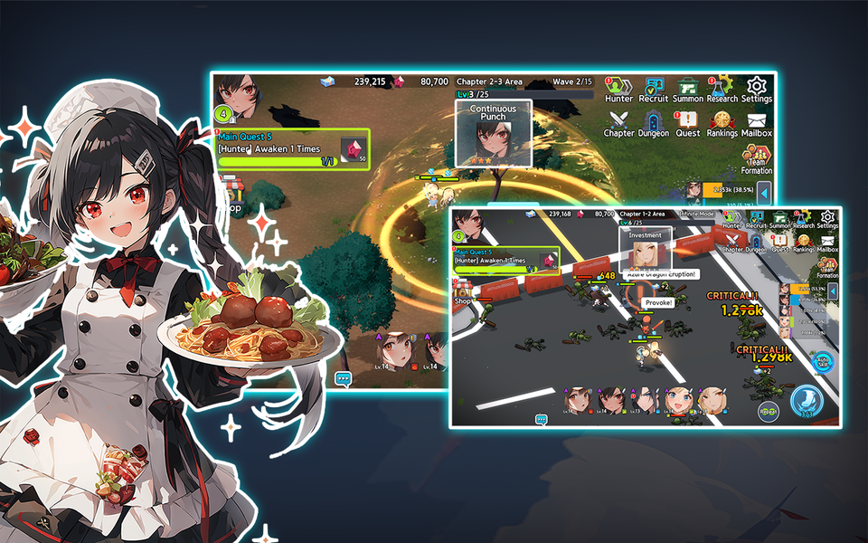 Hunter Party: Idle RPG - عکس بازی موبایلی اندروید