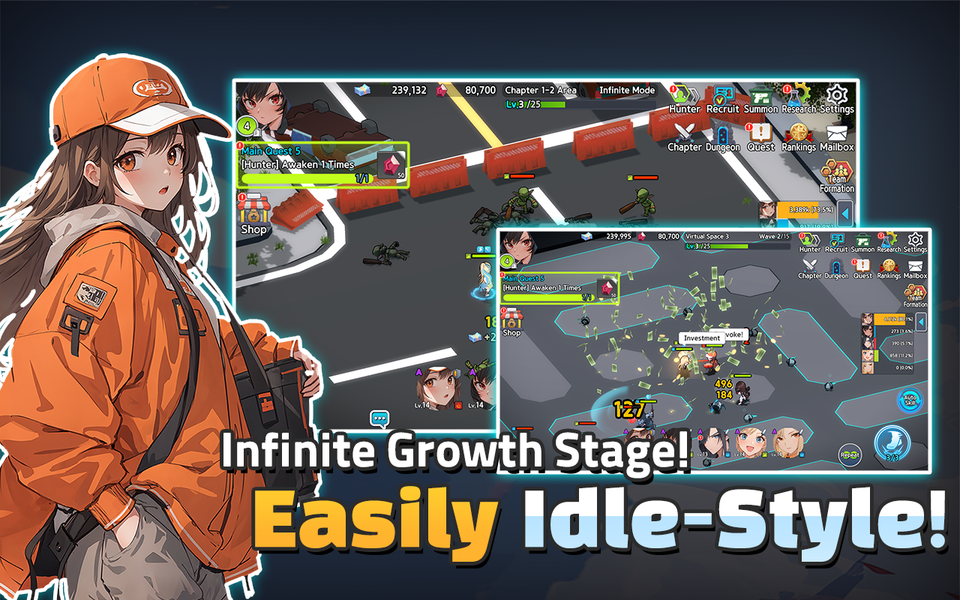 Hunter Party: Idle RPG - عکس بازی موبایلی اندروید