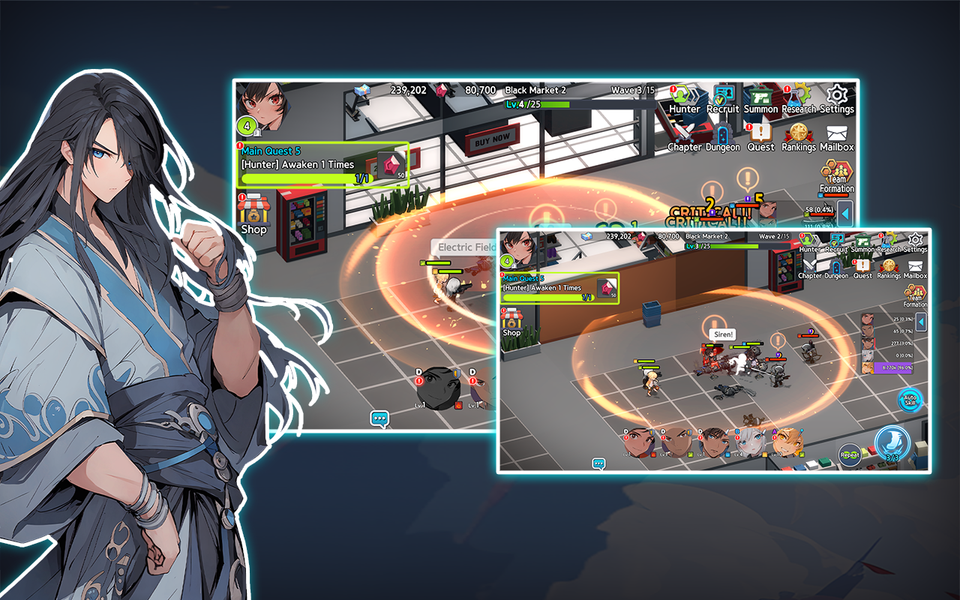 Hunter Party: Idle RPG - عکس بازی موبایلی اندروید