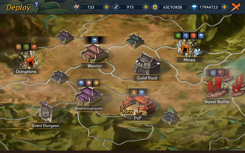 Idle Three Kingdoms: Card RPG - عکس بازی موبایلی اندروید
