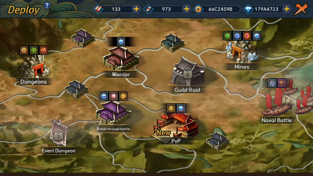 Idle Three Kingdoms: Card RPG - عکس بازی موبایلی اندروید
