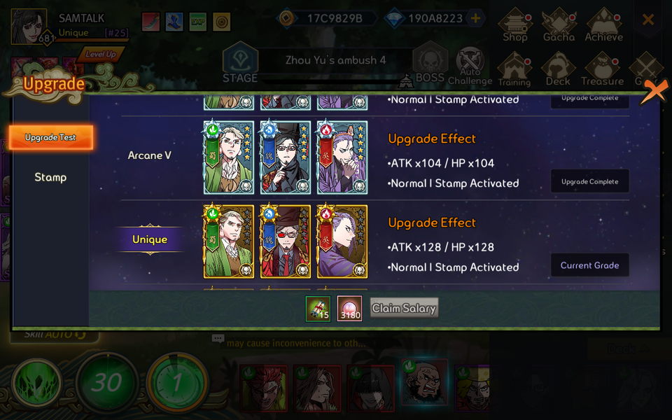 Idle Three Kingdoms: Card RPG - عکس بازی موبایلی اندروید