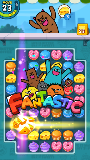 Sweet Monster Match3 Puzzle - عکس بازی موبایلی اندروید