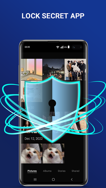 AppLock: Lock apps Fingerprint - عکس برنامه موبایلی اندروید