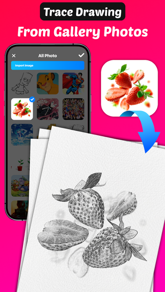 AR Drawing: Paint & Sketch Art - Image screenshot of android app