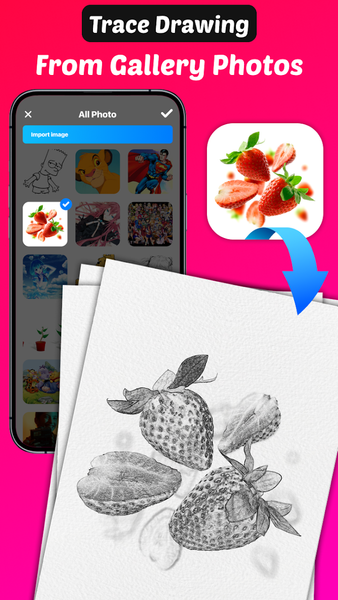 AR Drawing: Paint & Sketch Art - عکس برنامه موبایلی اندروید