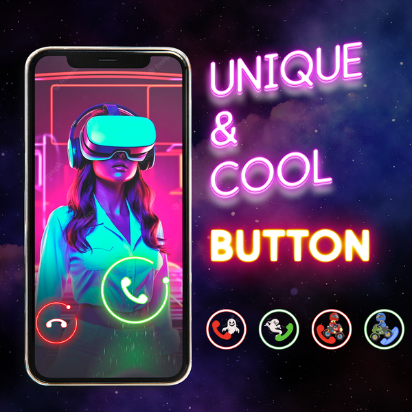 Color Phone Call Screen Theme - Image screenshot of android app
