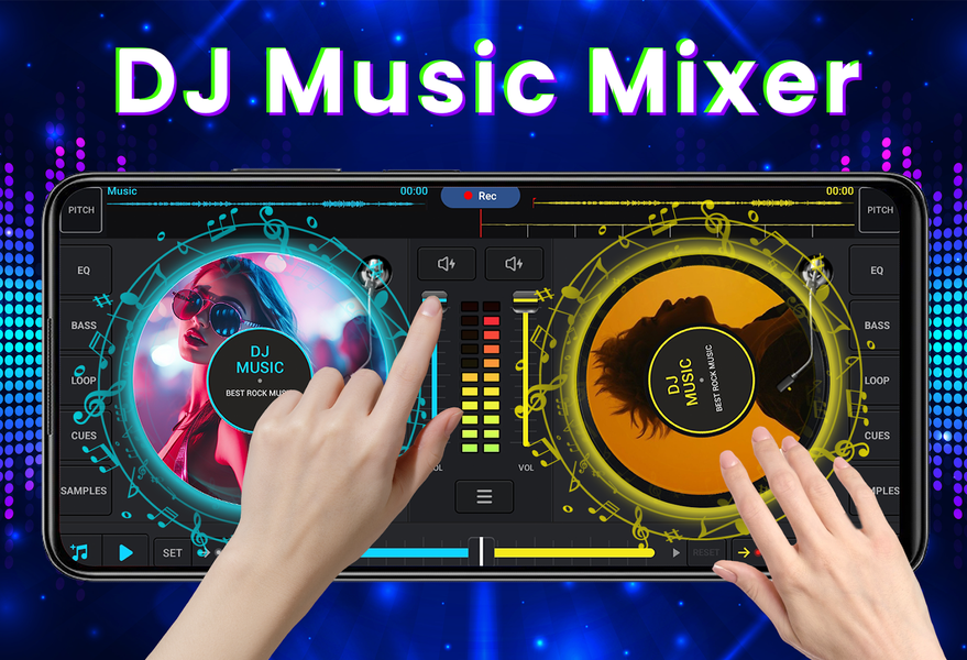 DJ Music Mixer - DJ Mixer Pro - عکس برنامه موبایلی اندروید