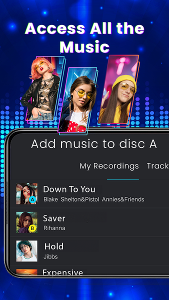 DJ Mixer Music: Virtual DJ Mix - عکس برنامه موبایلی اندروید