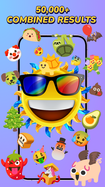 Emoji Merge - DIY Emoji Maker - عکس برنامه موبایلی اندروید