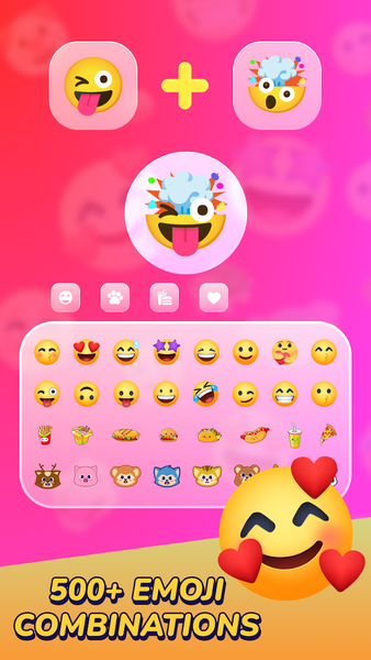 Emoji Merge - DIY Emoji Maker - Image screenshot of android app