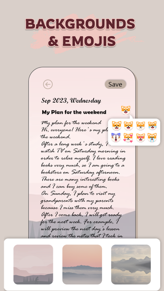 My Diary - Daily Journal App - عکس برنامه موبایلی اندروید