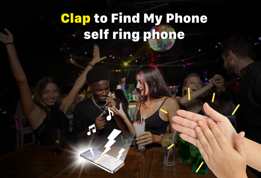 Find My Phone by Clap or Flash - Image screenshot of android app