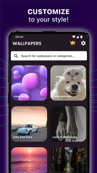 Phone Ringtones - Wallpapers - عکس برنامه موبایلی اندروید