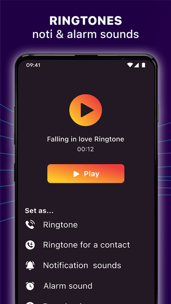 Phone Ringtones - Wallpapers - عکس برنامه موبایلی اندروید