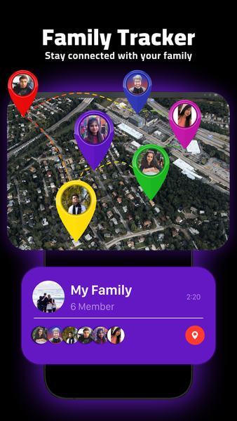 Phone Tracker Location Tracker - عکس برنامه موبایلی اندروید