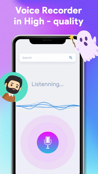 Voice Changer by Sound Effects - Image screenshot of android app