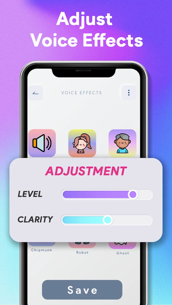 Voice Changer by Sound Effects - Image screenshot of android app
