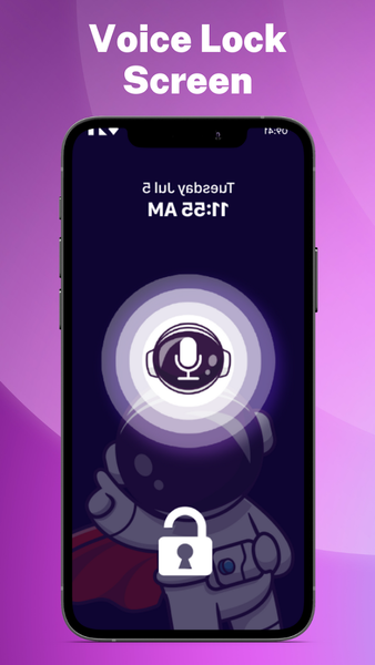 Voice Screen Lock & Voice Lock - Image screenshot of android app